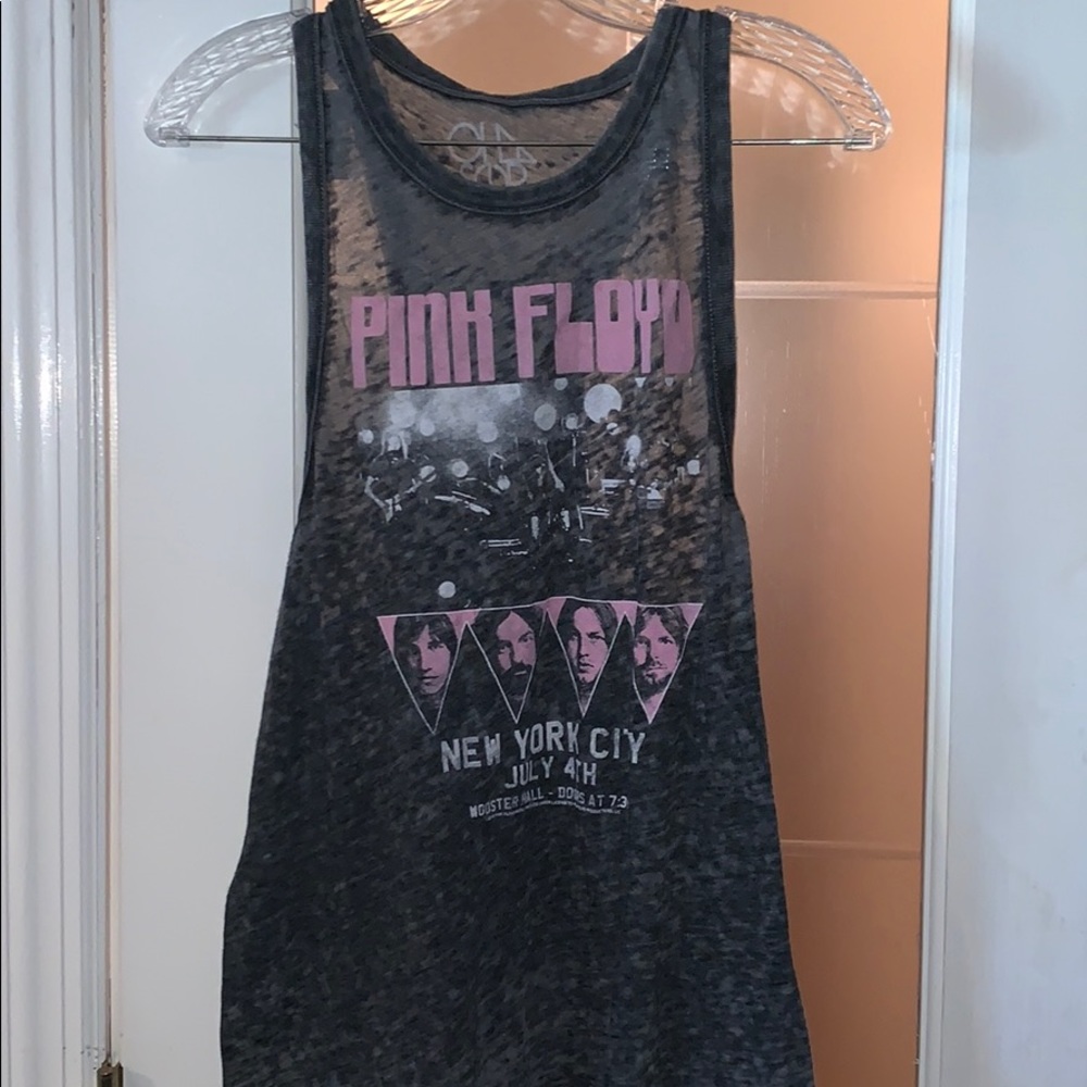 Chaser Burnout Pink Floyd Tank Top
